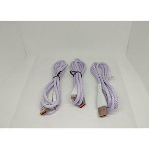 Braided USB C Type-C Fast Charging Data SYNC Charger Cable Cord 3 FT LONG